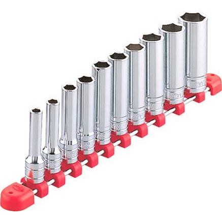 KTC (9.5SQ) ディープ ソケット セット (ミリ) TB3L10 六角 (B3L-07 08 