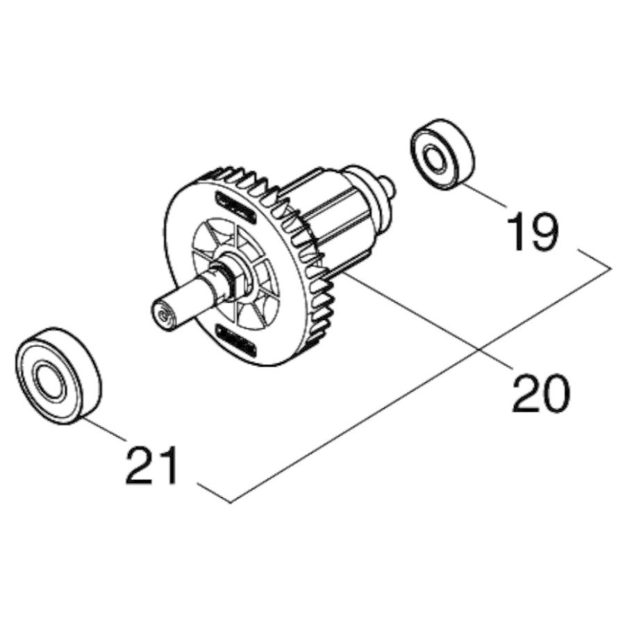 マキタ makita 18V 125mm 充電式 マルノコ HS475DZ 用 ロータ マキタ makita 18V 125mm 充電式 マルノコ HS475DZ 用 ロータ