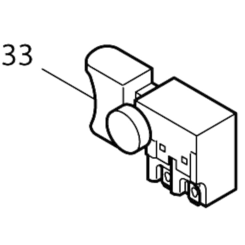 マキタ makita カクハン機 UT2204 用 スイッチ 650203-2 部品 マキタ makita カクハン機 UT2204 用 スイッチ 650203-2 部品