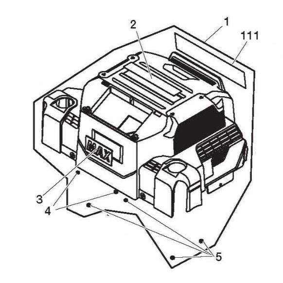 マックス MAX コンプレッサ AK-HL1310E 用 カバー1310ASSY No.1 レッド
