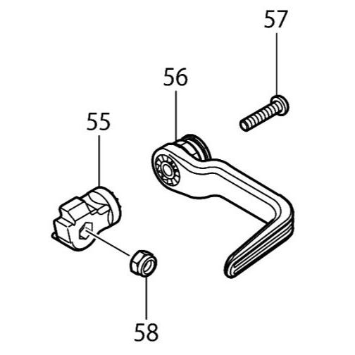マキタ makita サイディング高圧エア 釘打 AN510HS 用 フックベース