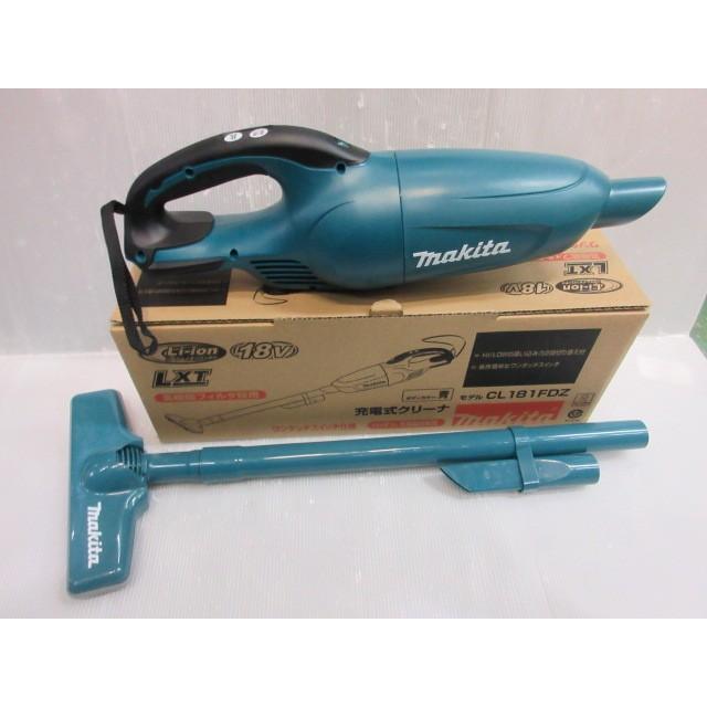 Makita CL26FDFOZW クリーナー 本体 マキタ（makita） 18V 充電式クリーナー CL181FDZW 白 本体+ショート