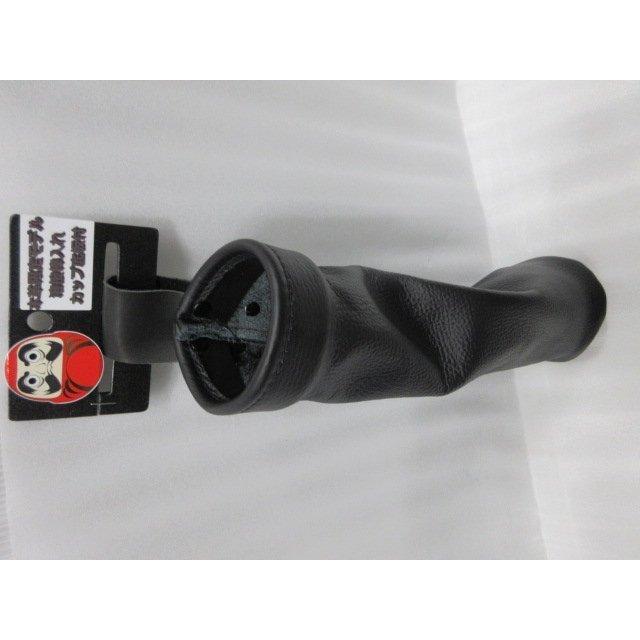 限定 だるま 本革 溶接棒入れ カップ底板付 アイビー ブラックタイプ 