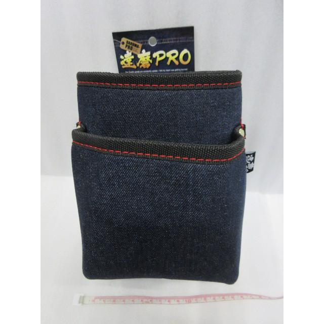 だるま 達磨 PRO デニム ビス袋A DJK-06 腰袋 ビス 袋 釘袋 釘 くぎ