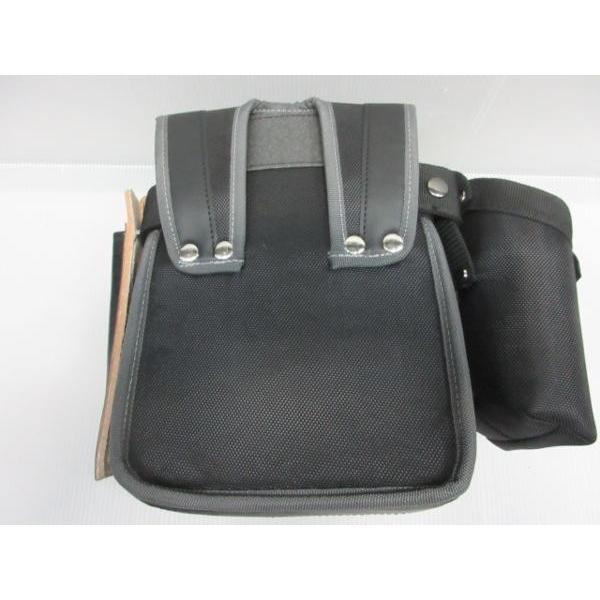 ふくろ倶楽部 腰袋 釘袋 三型 墨つぼ 鑿差ホルダー DP-553-SK 大工