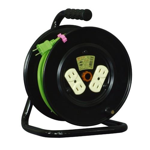 日動 電工ドラム 15A × 20m VCT1.25×2芯×20m DY-20 屋内用 100V