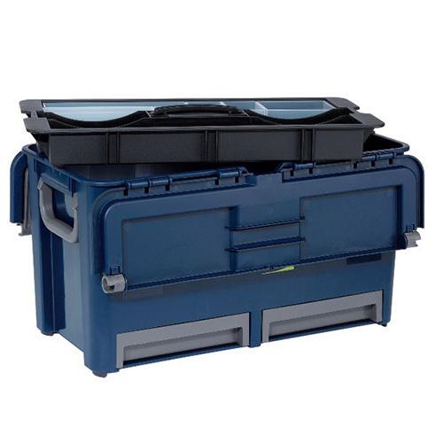 ESCO エスコ 540x300x295mm 工具箱 (中皿 引出し付) EA505RA-47 ESCO エスコ 540x300x295mm 工具箱 (中皿 引出し付) EA505RA-47