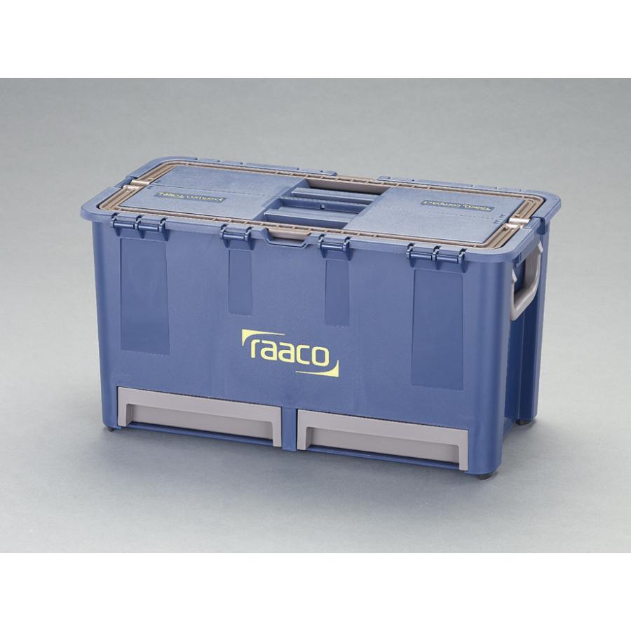 ESCO エスコ 540x300x295mm 工具箱 (中皿 引出し付) EA505RA-47 軽量