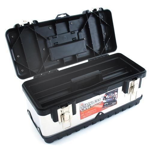 藤原産業 ステンレス工具箱 F-SK001 工具箱 道具箱 ツールボックス 