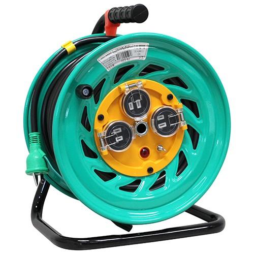 日動 NICHIDO コードリール防雨型 30m FW-E33 VCT2.0×3芯×30m 防雨
