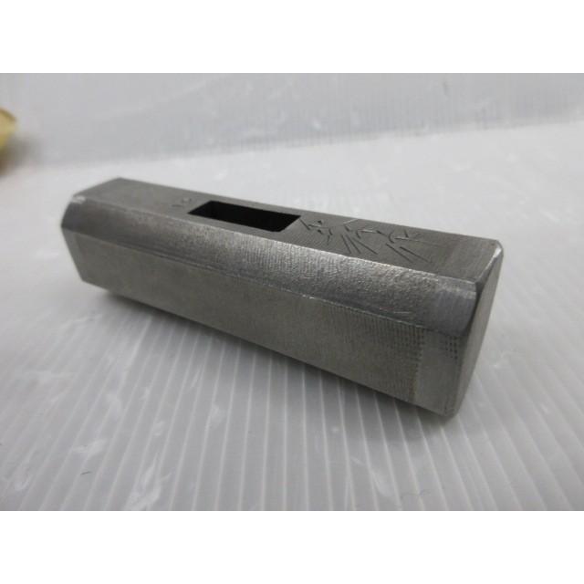 道心斎 正行作 ヤスリ仕上 八角玄能 450g 大工 建築 建設 造作