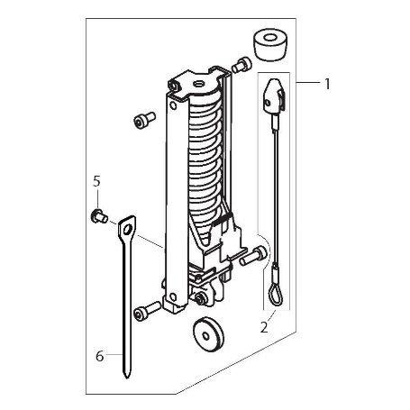 MAX マックス 充電式 ピンネイラ TJ-35P4 用 プランジャ ASSY(35P3