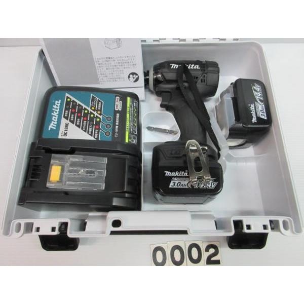 マキタ 14.4V インパクト ドライバー 3.0Ah TD138DRFXB 黒
