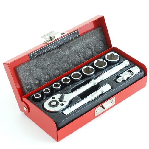 藤原産業 SK11 1／4 ソケット レンチ セット TS-211M 11PCS 小 ボルト