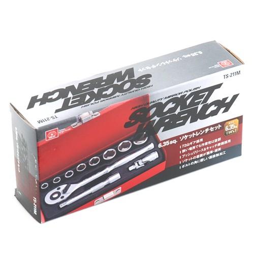 細田4枚セット 藤原産業 SK11 ソケットレンチセット TS-2465M ( 1セット