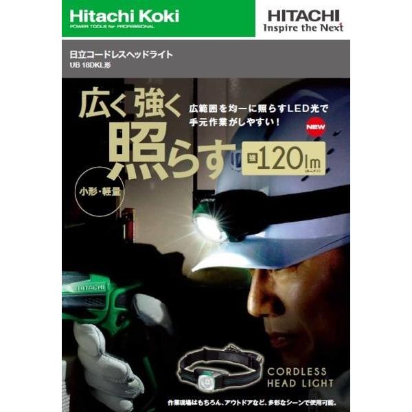 HiKOKI ハイコーキ USB ヘッドライト ライトのみ UB18DKL ヘッド