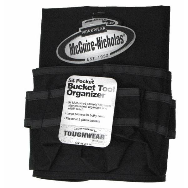 マクガイアニコルス 電工袋 V220544 バケツに被せる 工具入れ 電設