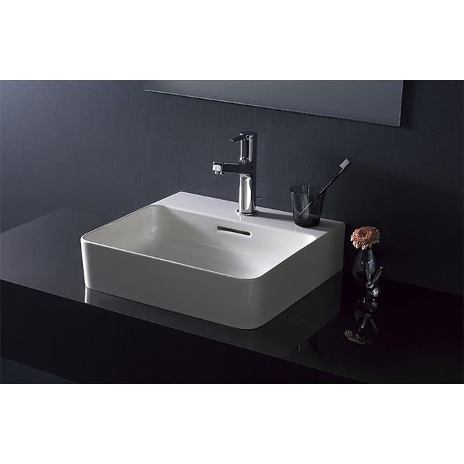 ####■CERA/セラ 洗面・手洗バル (洗面器のみ) 洗面器 ホワイト サファイアケラミック製 450×420〔EI〕