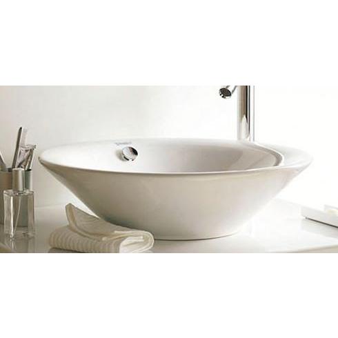 CERA/セラ 洗面ボウル(洗面器)(洗面器本体のみ) ホワイト スタルク (旧品番 DV040853R-00)〔EI〕