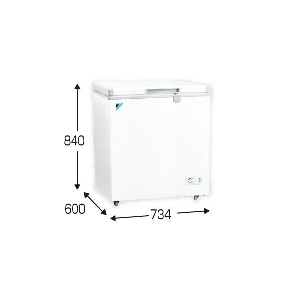 ダイキン（DAIKIN） ○ダイキン【LBFG1AS】業務用冷凍ストッカー 横型 
