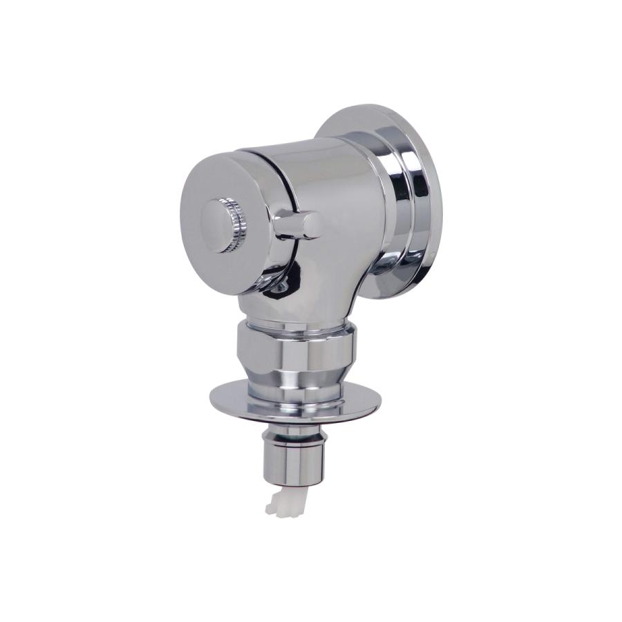 カクダイ/GAONA/ガオナガオナ 洗濯機用水栓(ストッパーつき) コンパクト (ワンタッチ接続 ツバつき)〔▽〕