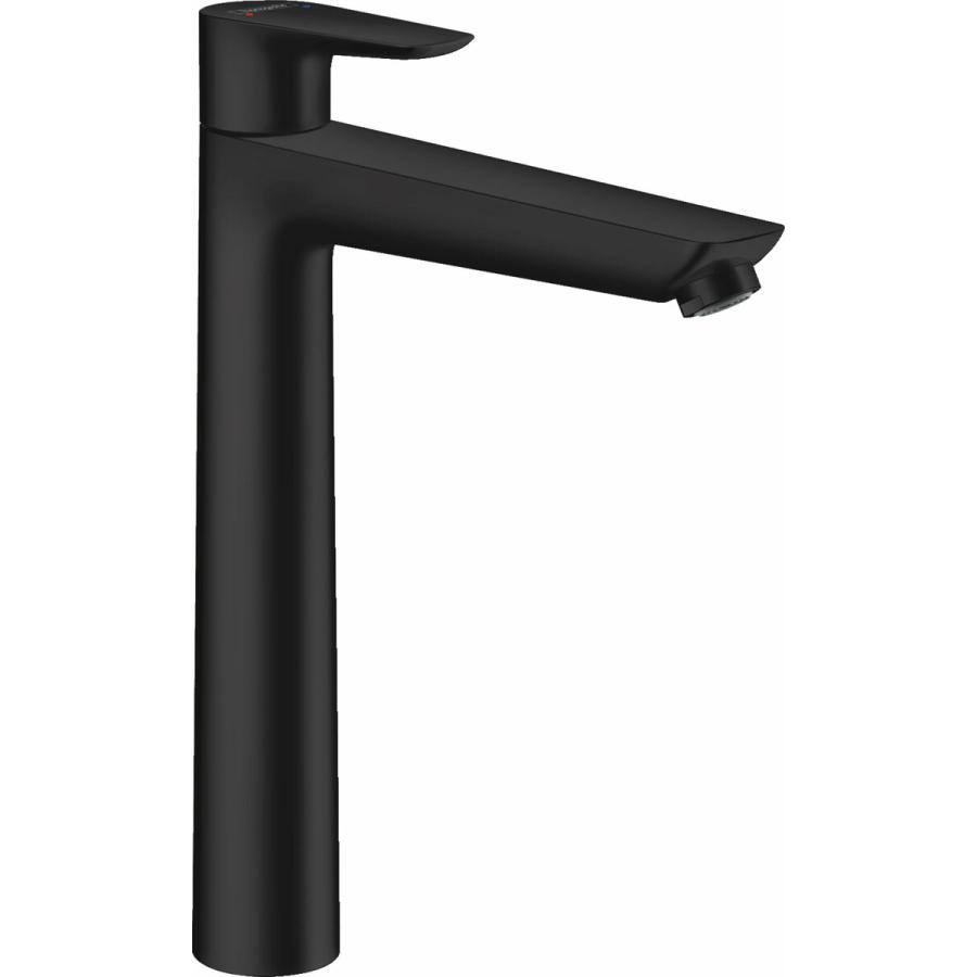 hansgrohe タリスE洗面混合水栓 240ポップアップ引棒無マットブラック
