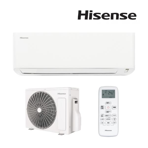 Hisense ハイセンス エアコン HA-J22H-W ホワイト② [おもに6畳用 /100V] 2025年製造 ハイセンス（HISENSE） ∂ハイセンス/Hisense ルームエアコン【HA-J22H