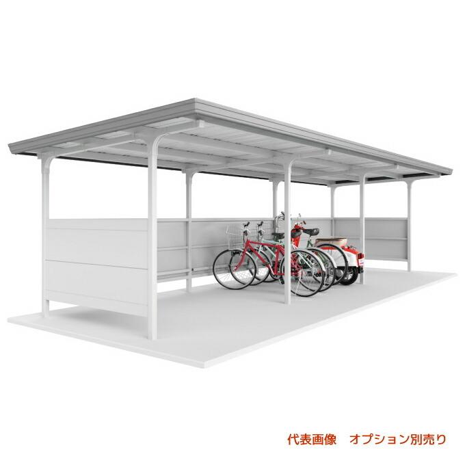 「追加棟のみの購入は不可」###u.イナバ物置/稲葉製作所 BFX 自転車置場 多雪型・豪雪型 埋め込み方式 追加棟 注2週