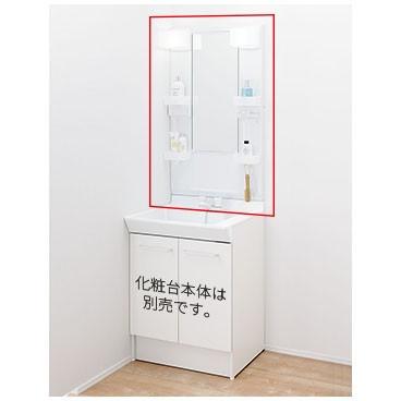 ###INAX/LIXIL 洗面化粧台 PVシリーズ【MPV1-601XFJ】ミラーキャビネット 1面鏡 LED照明 間口600mm くもり止めコートなし〔IG〕 | INAX