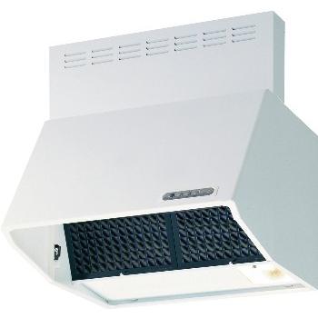 ####カクダイレンジフード//ホワイト、深型〔HA〕