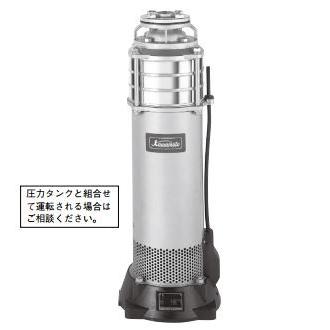 川本ポンプ【KUR2-1506-37】60Hz ステンレス製水中タービンポンプ 三相200V 37kＷ KUR2形 水槽設置用〔HE〕｜iisakura39