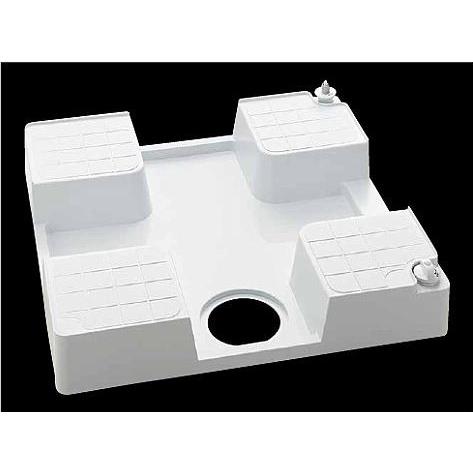 KVK 水栓金具水栓コンセント内臓型 防水パン(右仕様) 腰高タイプ 緊急止水機能付〔GB〕