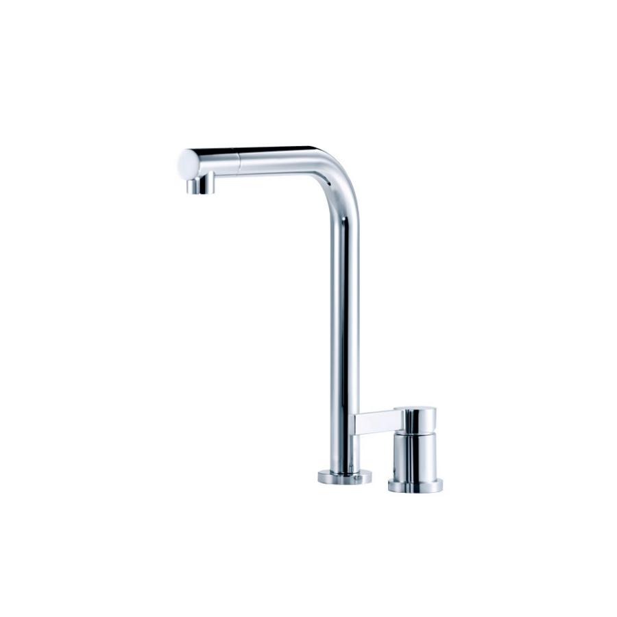 ###リラインス 水栓金具2穴型シングルレバーキッチン用混合栓 ドンブラハ エリオ/エノ 235mm 受注約2ヶ月〔FD〕