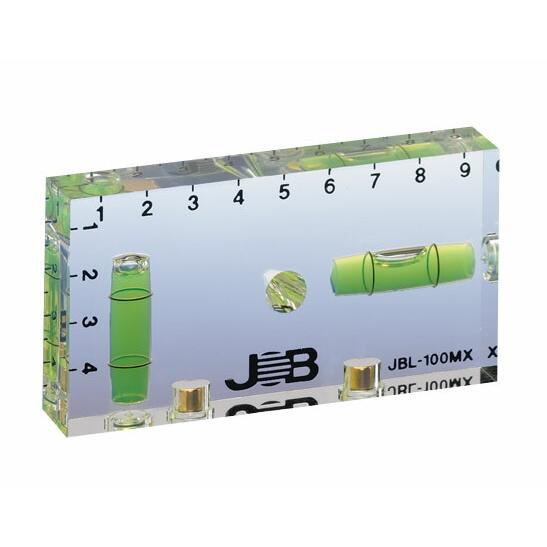 βマーベル/MARVEL 測定工具【JBL-100MX】クリスタルレベル アクリル製 マグネット付 {R} | 