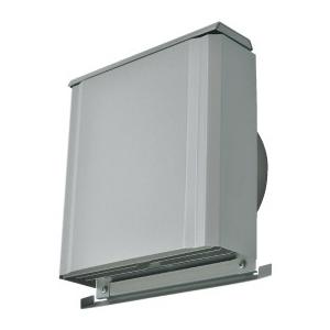 メルコエアテック 換気扇 部材深形スクエアフード 外壁用(ステンレス製) 適用パイプφ150 横ギャラリ 防火ダンパー付〔HJ〕
