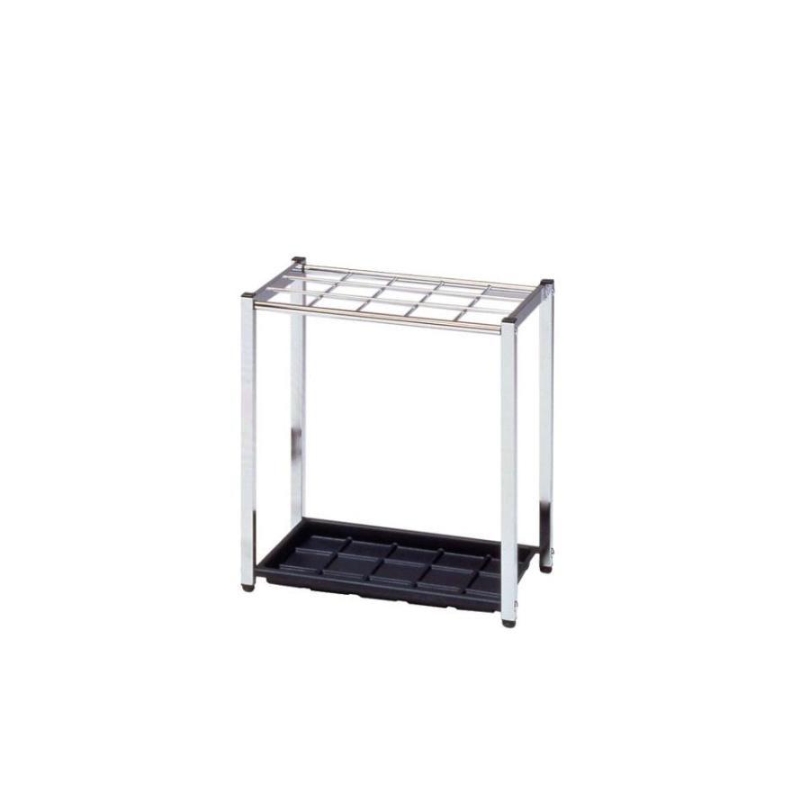 ミヅシマ工業 - ▲●u.【230-0410】レインスタンド15S ステンレス鋼 オフィス家具-受付、応接家具-業務用傘立て