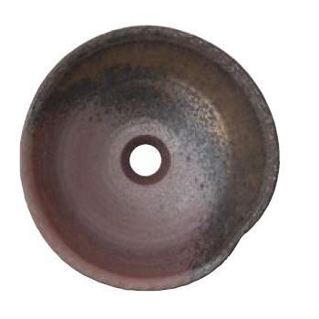 三栄水栓/SANEI【HW1023-S-020】(本体のみ) 手洗器 利楽 茜(あかね) 丸置型(小)〔FA〕