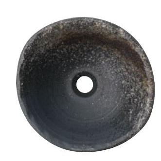 三栄水栓/SANEI【HW1023-S-006】(本体のみ) 手洗器 利楽 黄昏(たそがれ) 丸置型(小)〔FA〕