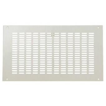 ####u.神栄ホームクリエイト換気口部品 軒天換気グリル(防火ダンパー付) 鋼板製 ホワイトクリーム