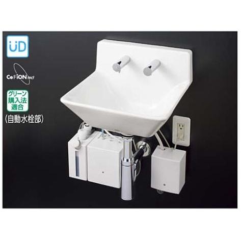 TOTO - ●仕掛ける品番【LSA125CC】壁掛御機嫌うしろ側洗面器仕掛ける一揃い 自動小銃水栓(単水栓)・自動小銃水石ケンふり出し栓仕掛ける 壁水抜き金具〔GE〕 DIY、工具-洗面ボウル-住宅設備