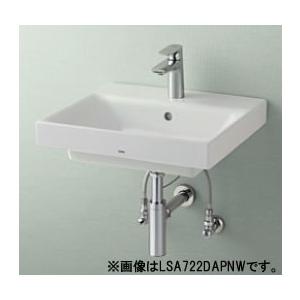 TOTO - ●仕掛ける品番【LSC722BASNW】ベッセル式洗面器仕掛ける一揃い 立水栓 瓶落とし穴 目皿いたし方 (目皿切り取り押しとどめるいたし方) 壁水 床水抜き〔GE〕 浴室、浴槽、洗面所-洗面ボウル