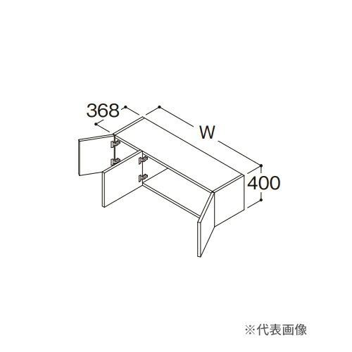 ●TOTO【LWML100ANA1A】ホワイト リモデル用ウォールキャビネット 住宅向け車いす対応洗面 3枚扉 プッシュラッチ仕様 間口1000 受注約2週〔GE〕