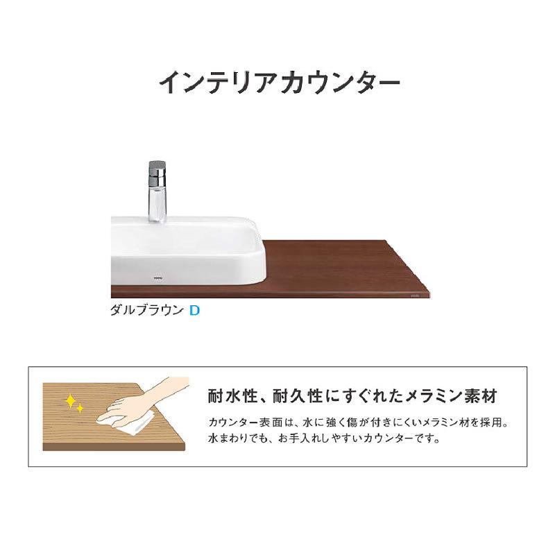 ミドルクラス 回避なし 一般地 洗面化粧台 TOTO 間口900mm 2段引き出し 洗面台 洗面化粧台 ドレー