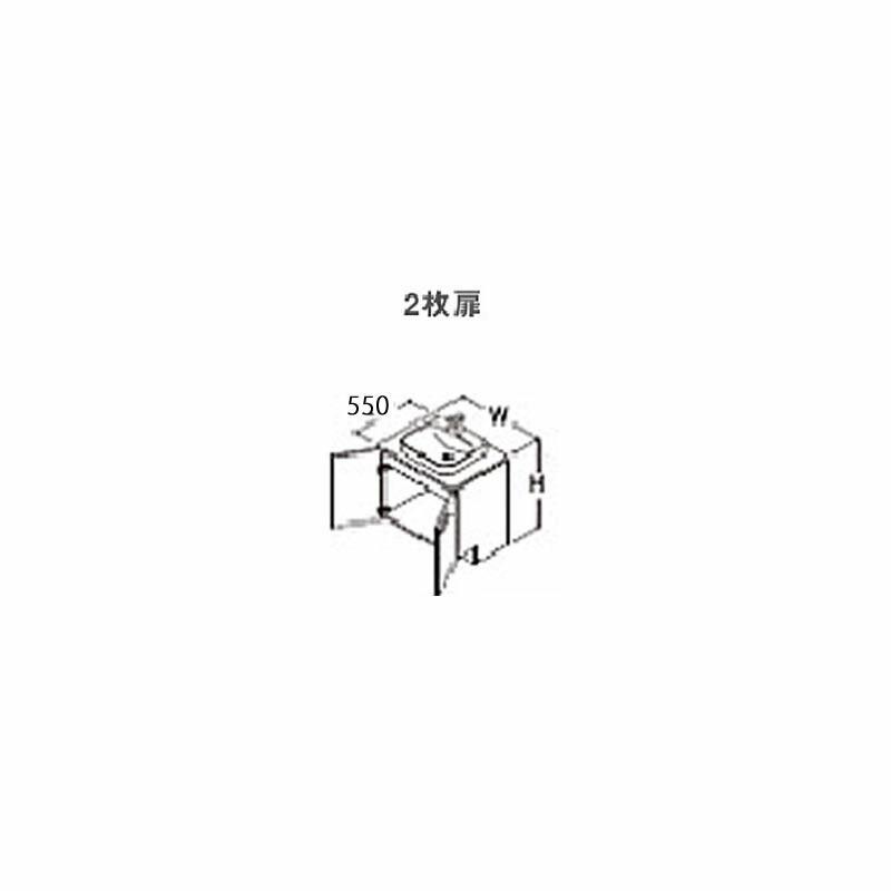 ###TOTOドレーナ 洗面化粧台 一般地 2枚扉 間口900mm タッチレスハイネックスウィング水栓 受注約2週〔GG〕