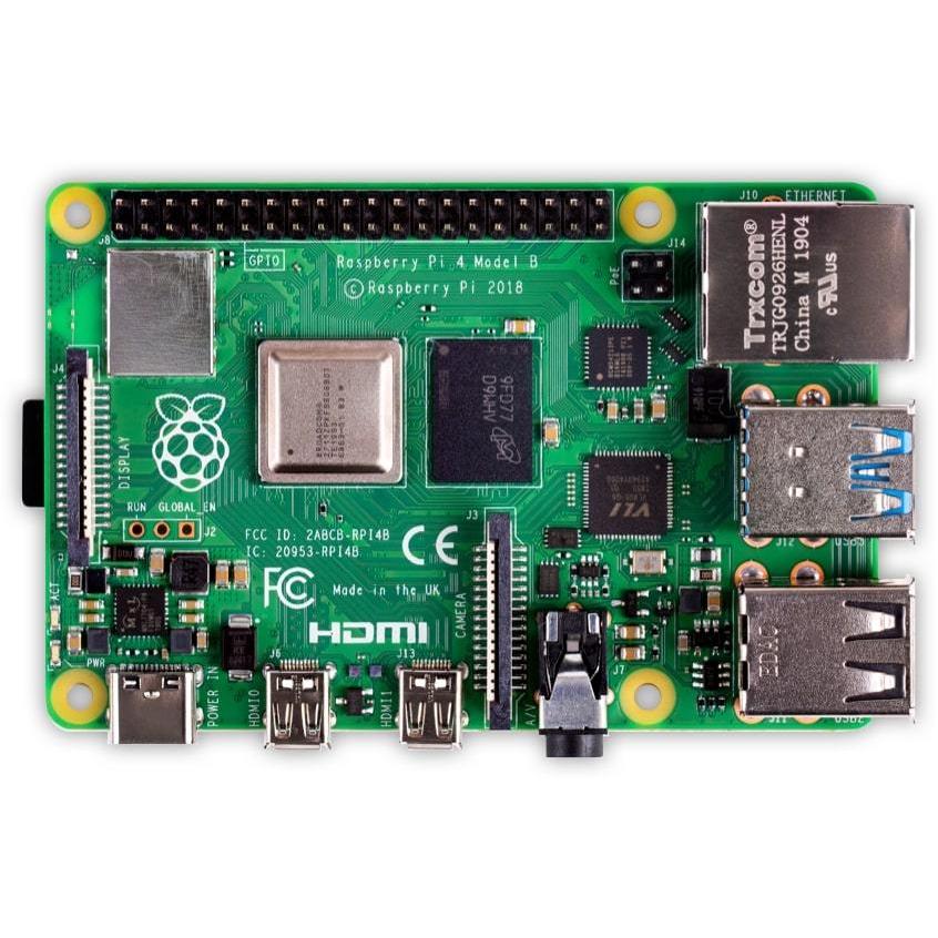 【電源セット品】Raspberry Pi4 ModelB 4GB ラズベリーパイ4 電源セット【技適対応品】(Pi4本体・5V/3A電源アダプタ1.0m Type C) |  | 01