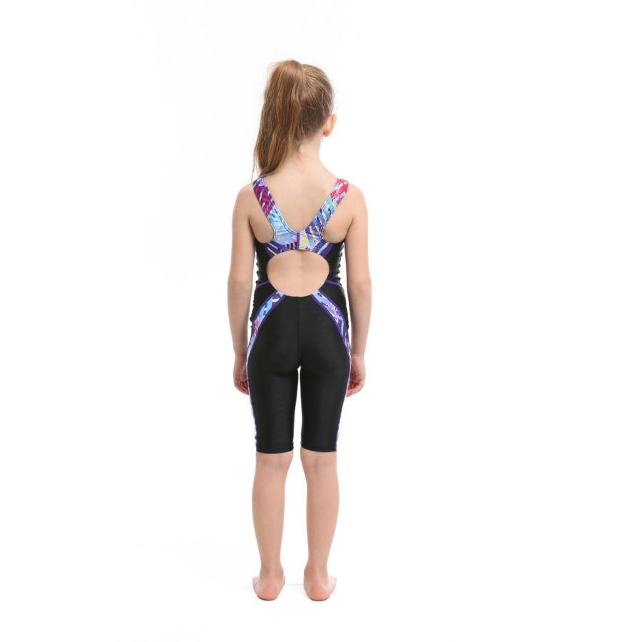 SUCCUL（サクル） 競泳水着 ジュニア女の子 フィットネス 水着 子供