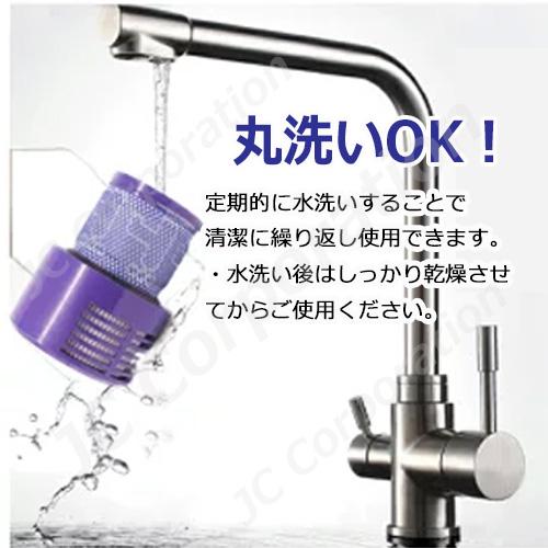 Dyson（ダイソン） iieco V10 SV12 対応 互換 バッテリー フィルター