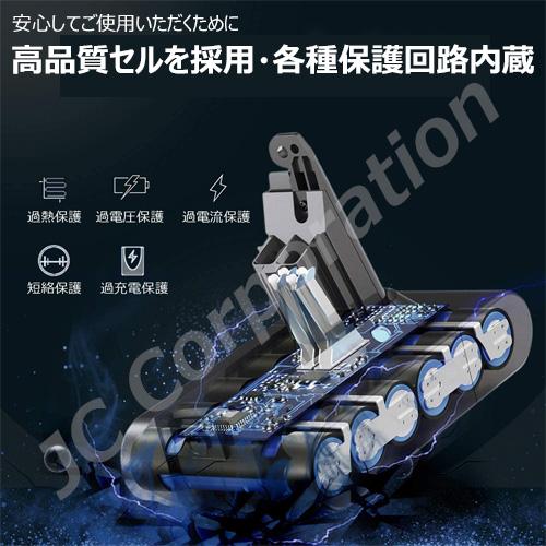 ダイソン掃除機　SV12用バッテリーとフィルター Dyson ダイソン V10 SV12 対応 互換 バッテリー+交換フィルター