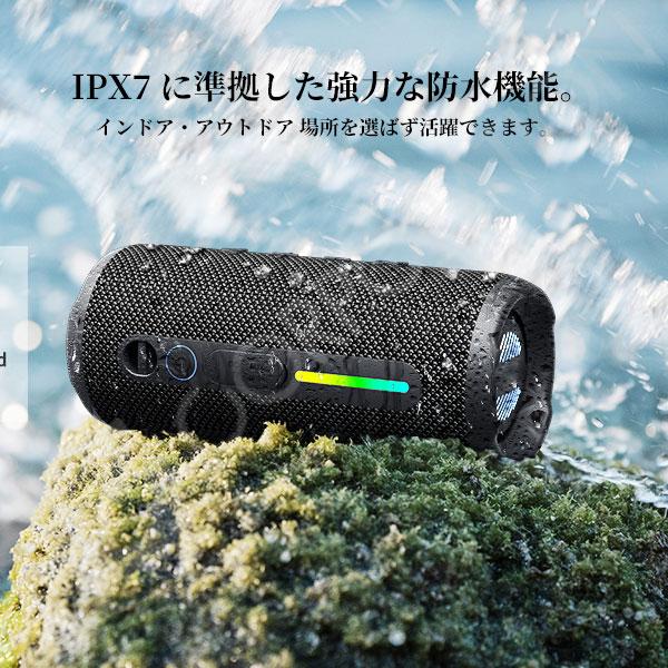 光る スピーカー付きデバイスTRIBAL Jecos スピーカー T16 bluetooth 高音質 重低音 テレビ pc usb 防水