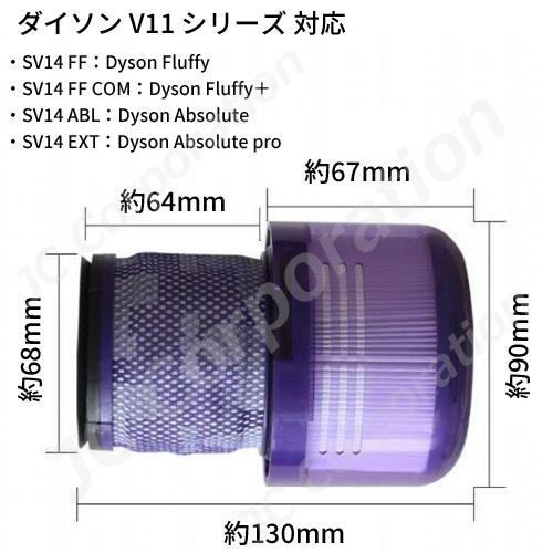 JCコーポレーション ダイソン V11シリーズ(SV14)対応 交換 JCコーポレーション ダイソン V11シリーズ(SV14)対応 交換
